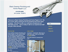 Tablet Screenshot of blackswampplumbing.com